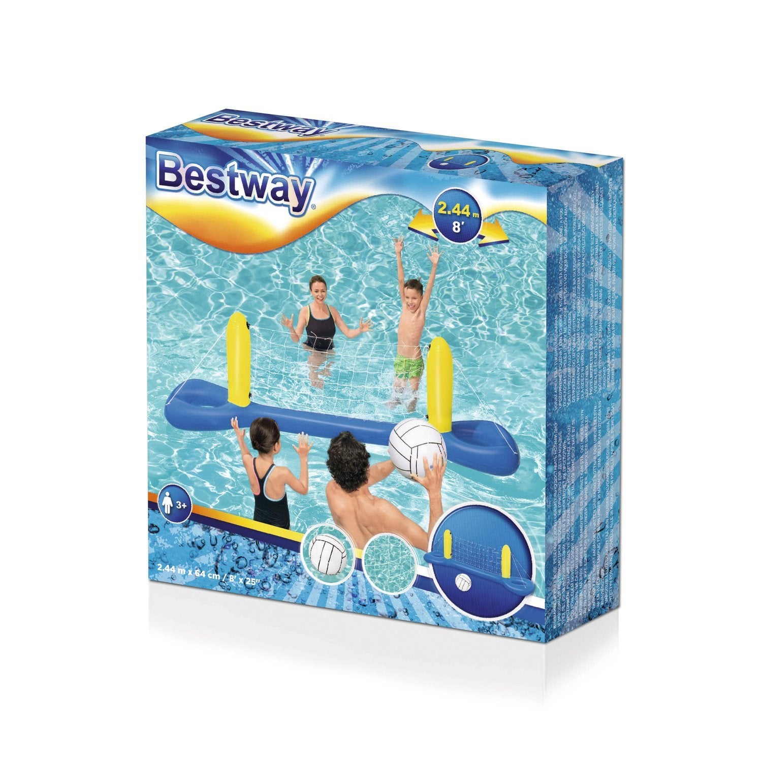 Bestway Volleyball Sæt 244 X 64 Cm