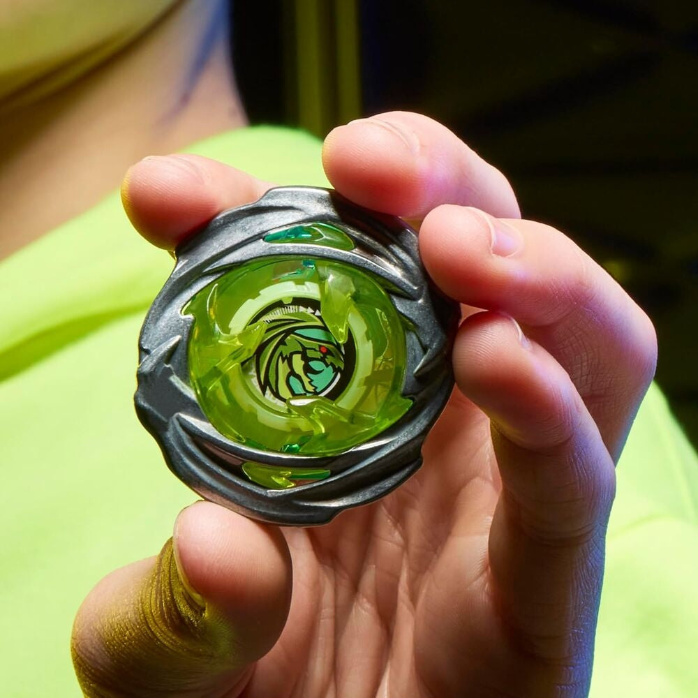Beyblade X Drop Attack Battle Set med 2 launchers och 4 skivor