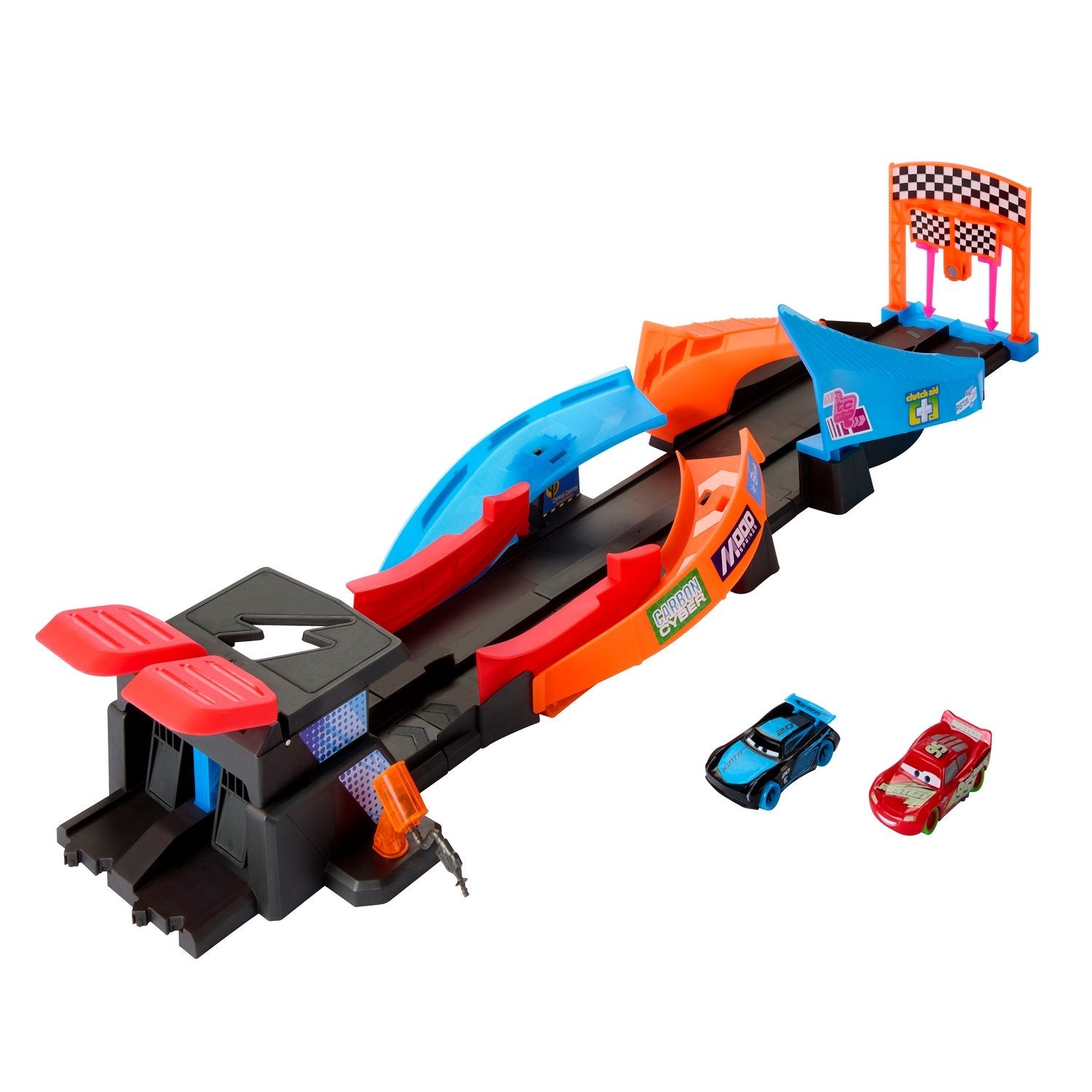 Cars Night Racing Track Set