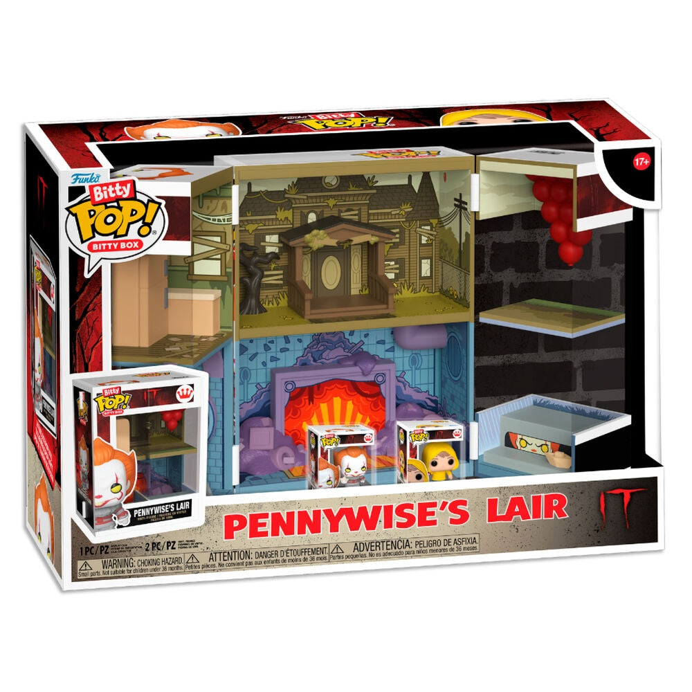 Bitty POP Boxes - IT Pennywise's Lair Collectible Figures