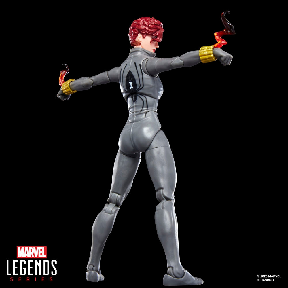 Black Widow Actionfigur, 15 cm lång, Marvel Legends-serien