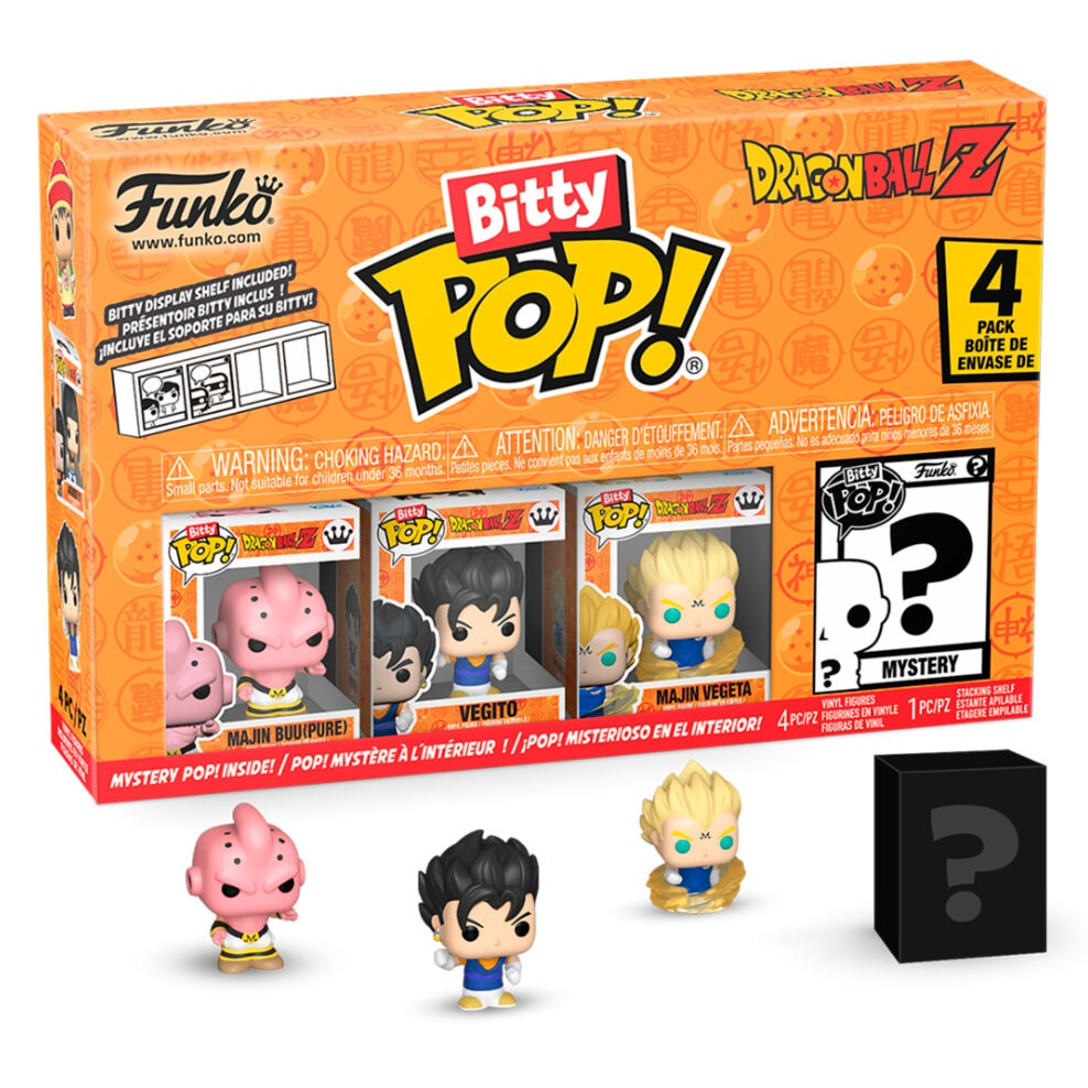 Blister 4-pack Bitty POP Dragon Ball Z Gohan figurer