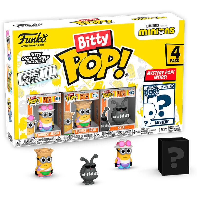 Blisterpack Bitty POP Minions Collectible Figures Series 4