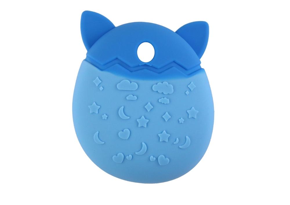 Blue Cat Silikonfodral: Söt, halkfri Tamagotchi Protector