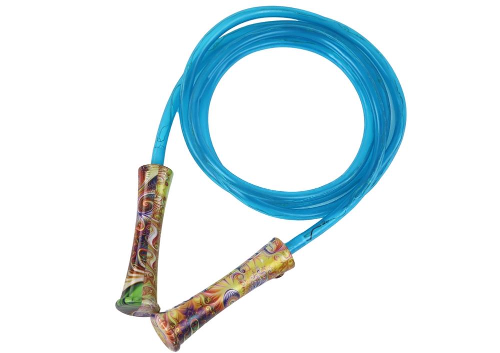 Blue Glowing Jump Rope: Sjov og fitness for børn, 2,1 M