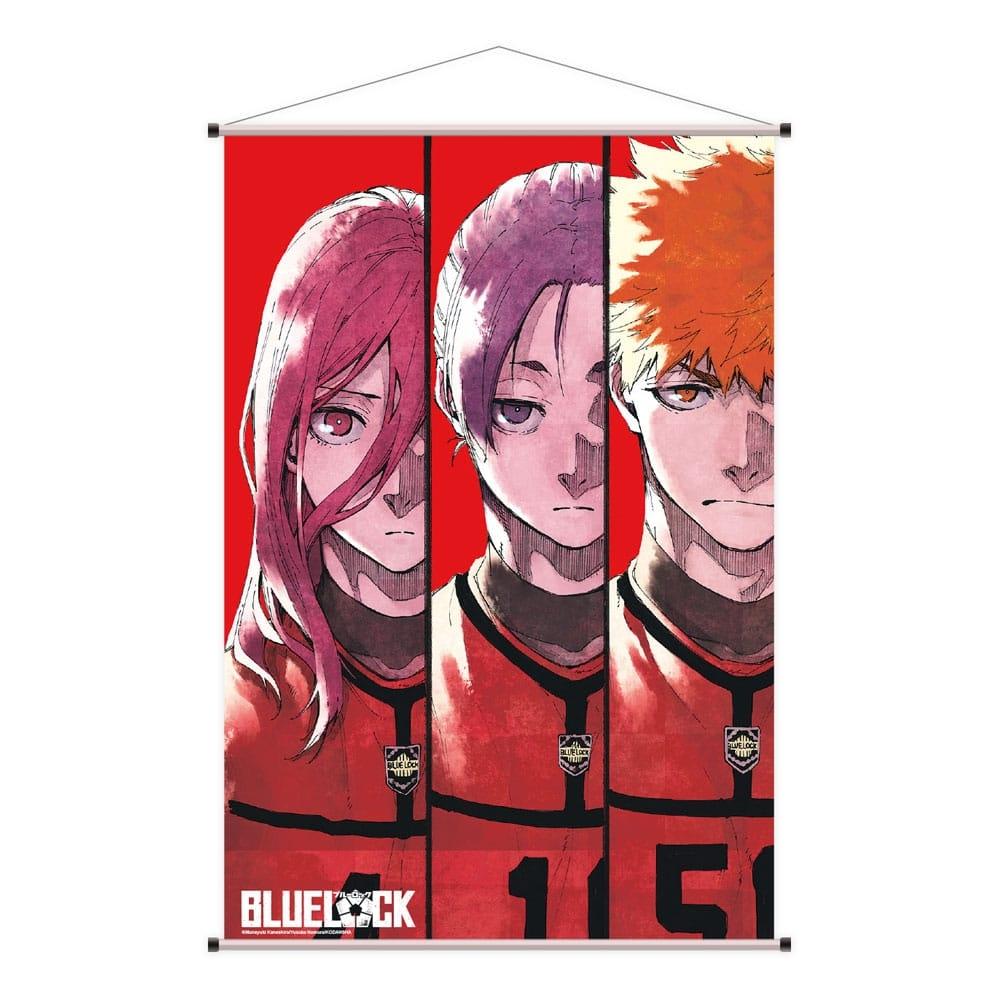 Blue Lock Wallscroll Team Röd 60 x 90 cm