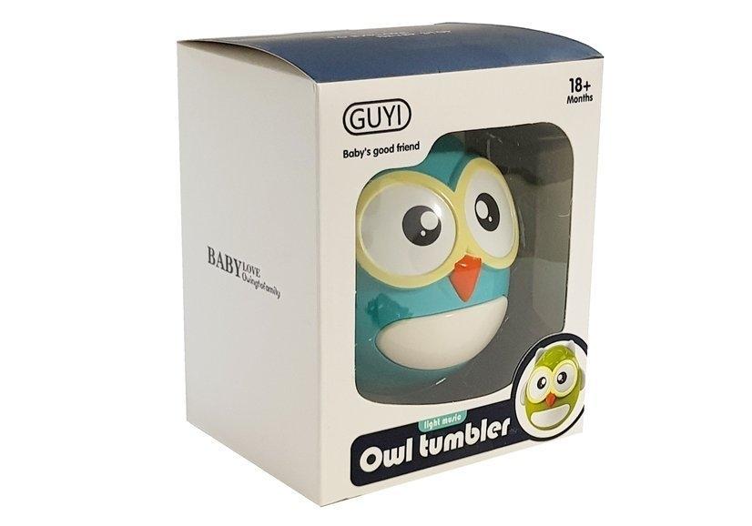 Blue Owl Baby Rattle & Teether: Lugnande och rolig leksak