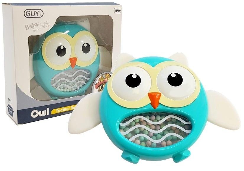 Blue Owl Rattle Teether: Hållbar, säker och rolig för spädbarn