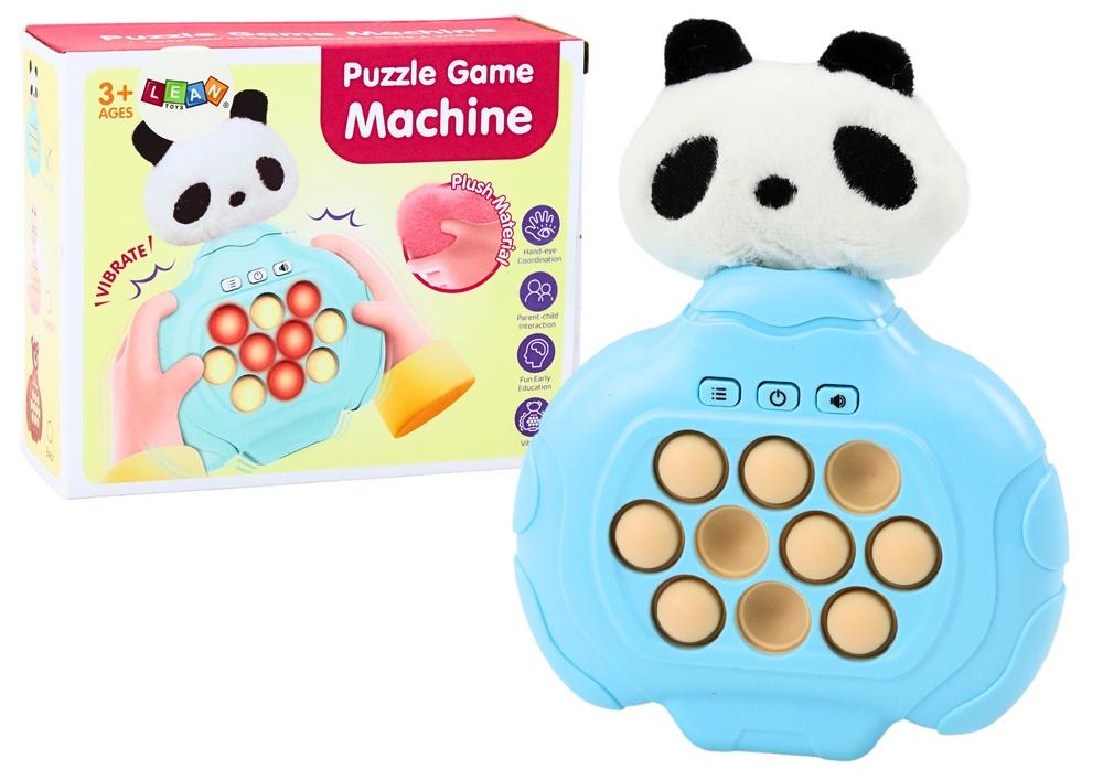 Blue Panda Pop-It-spel: 4 lägen, vibrationer, ljudeffekter