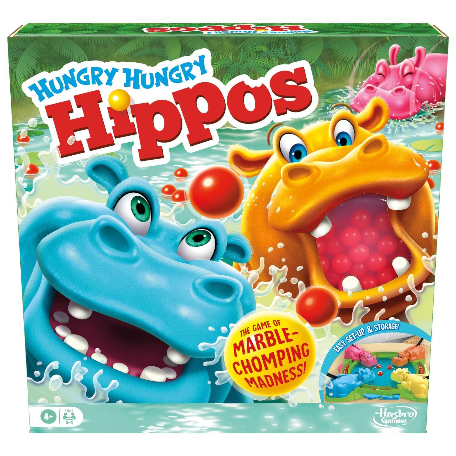 Brädspel Hungry Hungry Hippos