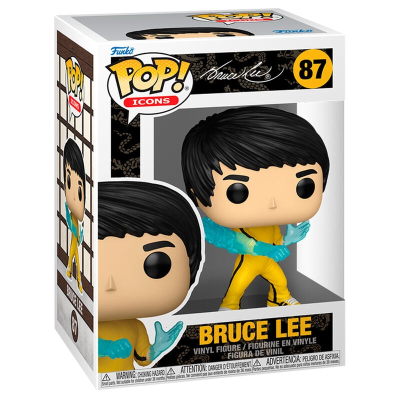 Bruce Lee popfigur – samlarbar vinylleksak, 4-tums storlek
