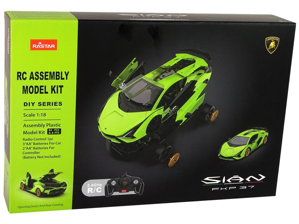 Bygg & Race: 1:18 Lamborghini Sian R/C byggsats