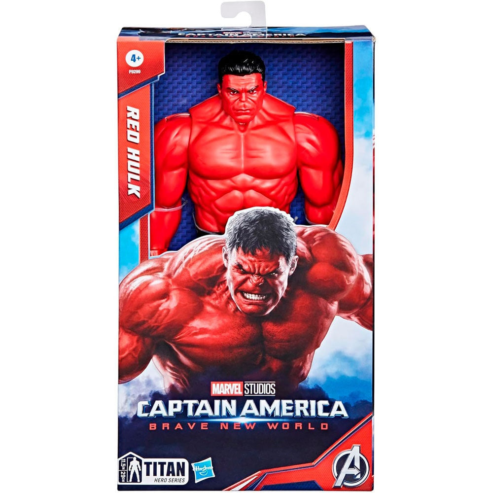 Captain America Titan Hero Figur 30cm - Marvel Avengers Red Hulk