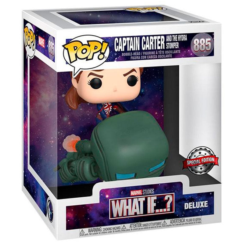 Captain Carter Marvel What If Figure - Exklusivt samlarobjekt