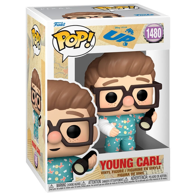 Carl Figurine från Disney Pixars UP – Samlarleksak