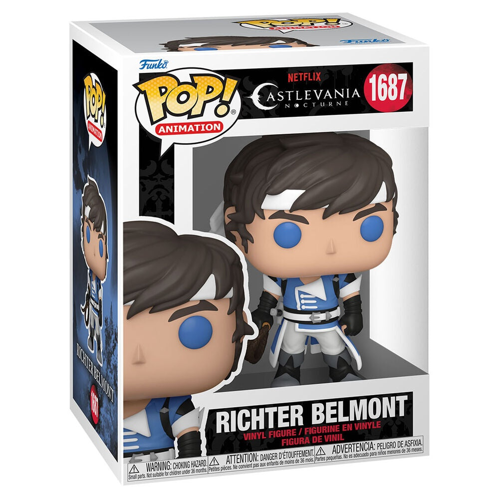 Castlevania Nocturne Richter Belmont POP-figur samlarobjekt