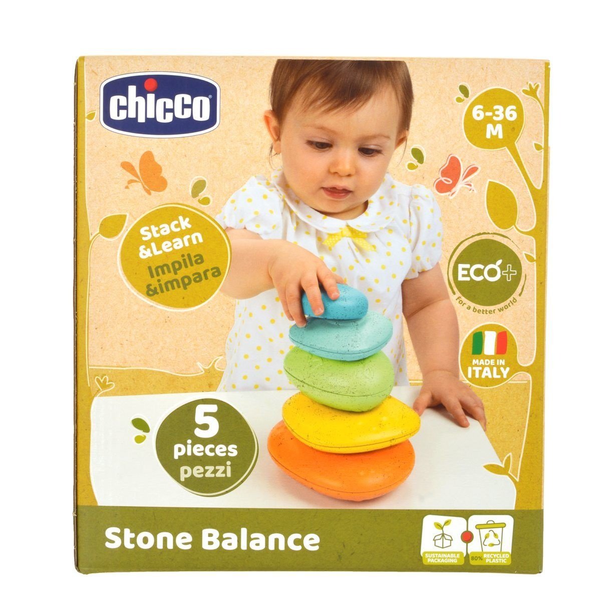 Chicco Pædagogisk Toy Stone Balance Eco