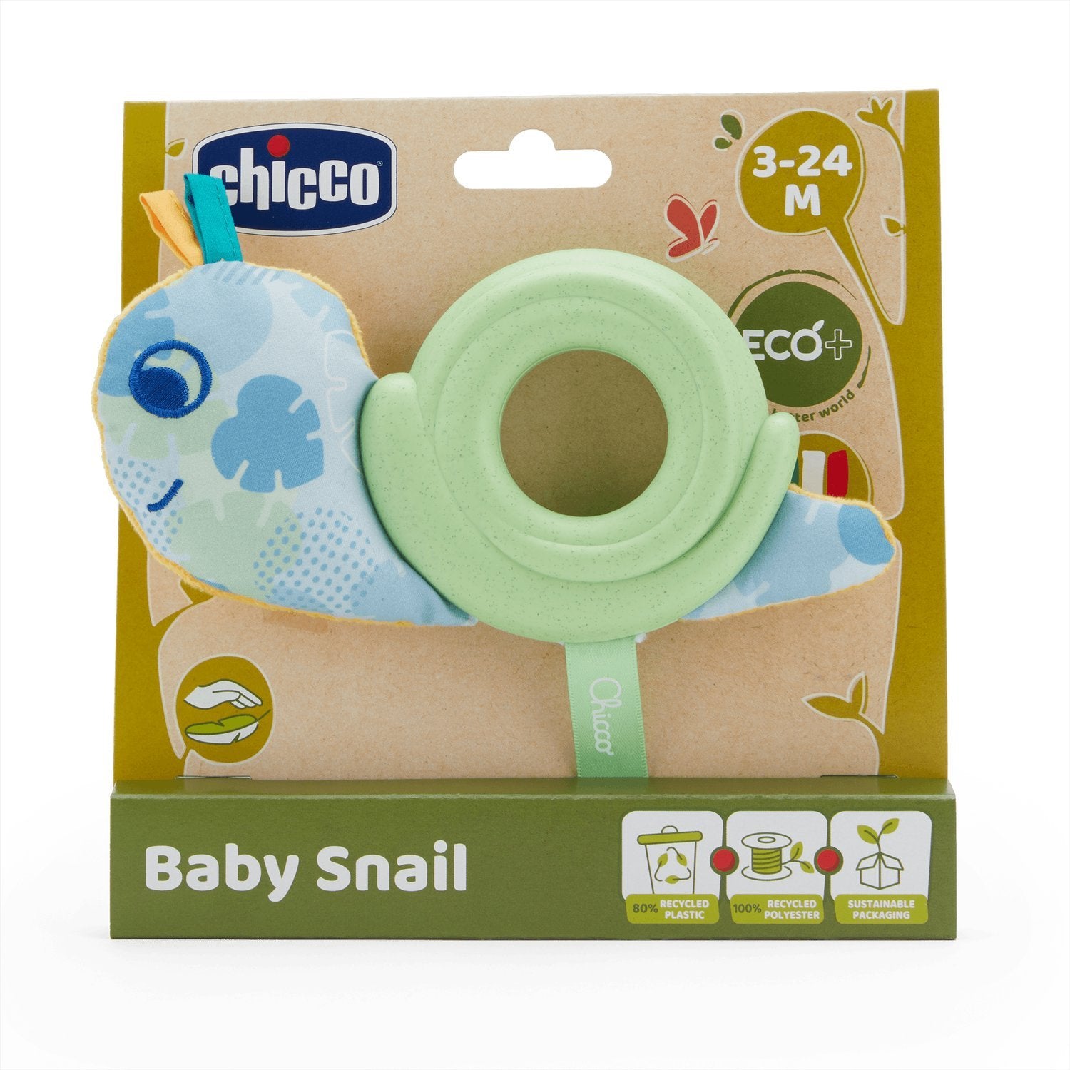 Chicco Plysch Baby Snigel Eco