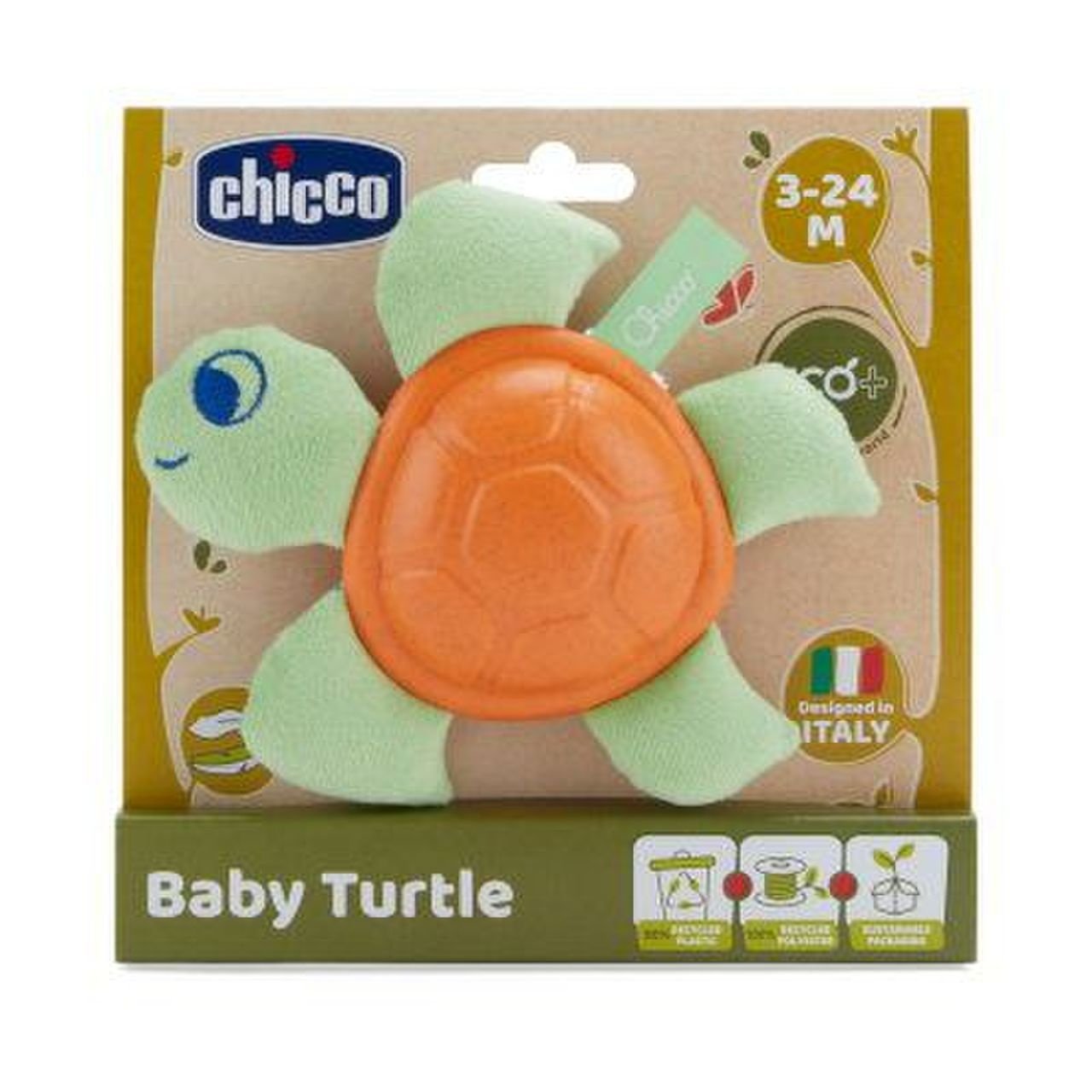 Chicco Plysch Baby Turle Eco