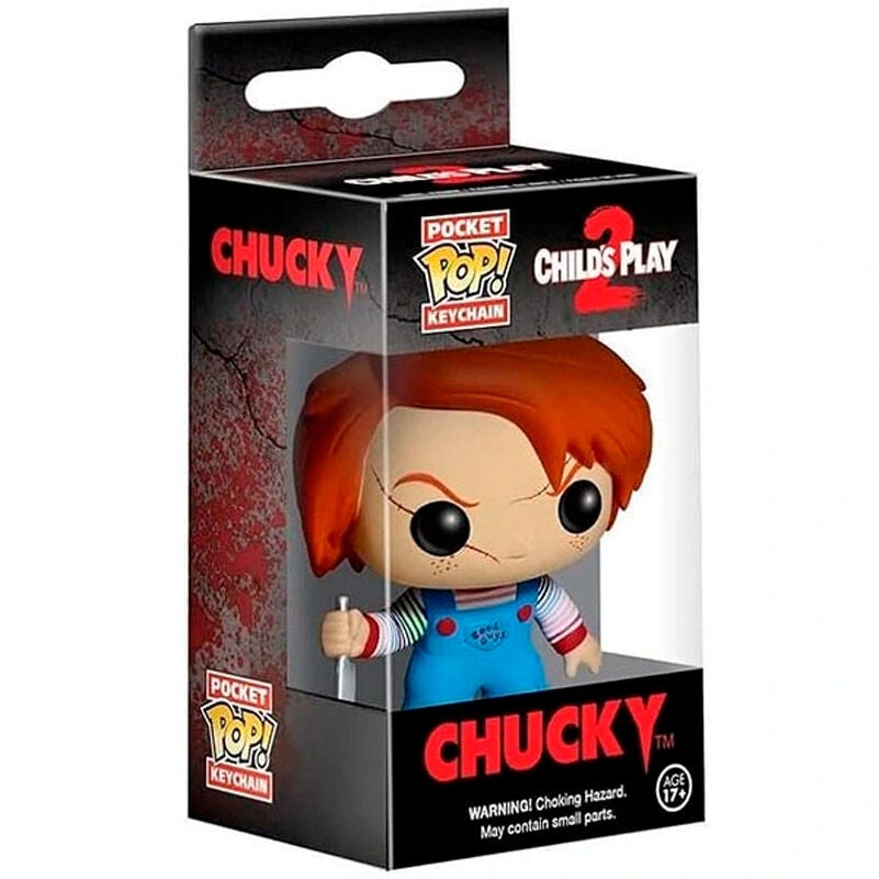 Chucky nyckelring, fick-POP! Figur, Barnlek 2 Samlarobjekt