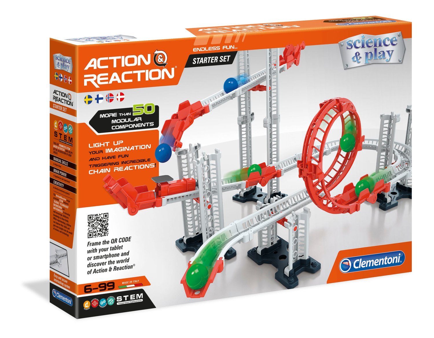 Clementoni Action & Reaction Starter Set Kulbana