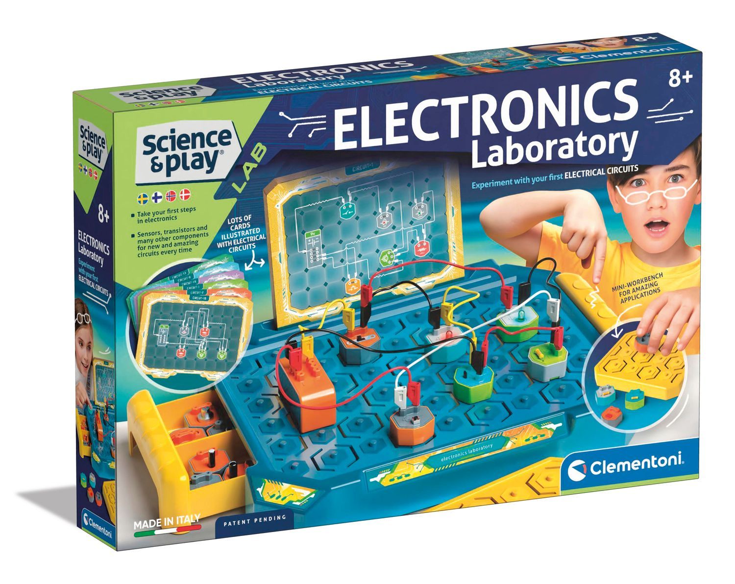 Clementoni Electronics Laboratory Science Kit