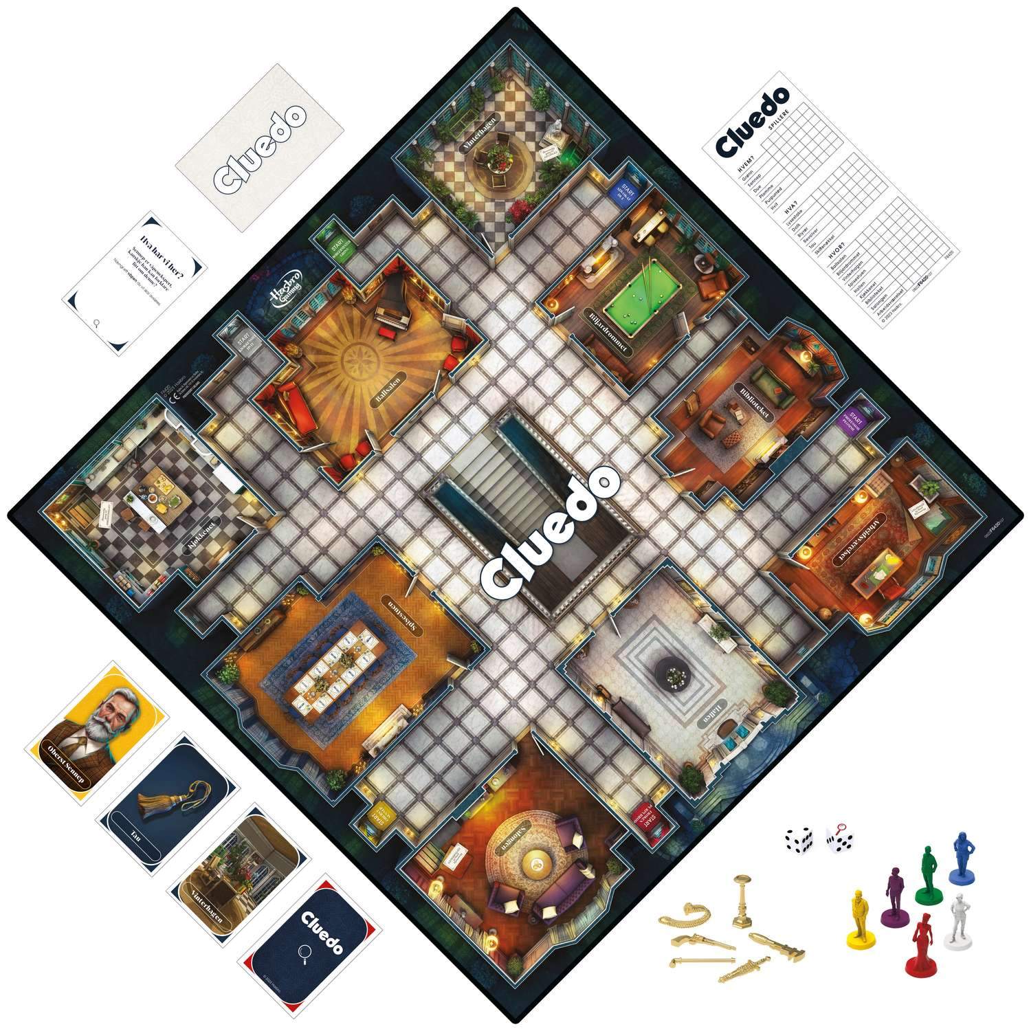 Cluedo Board Game Classic (på finsk)