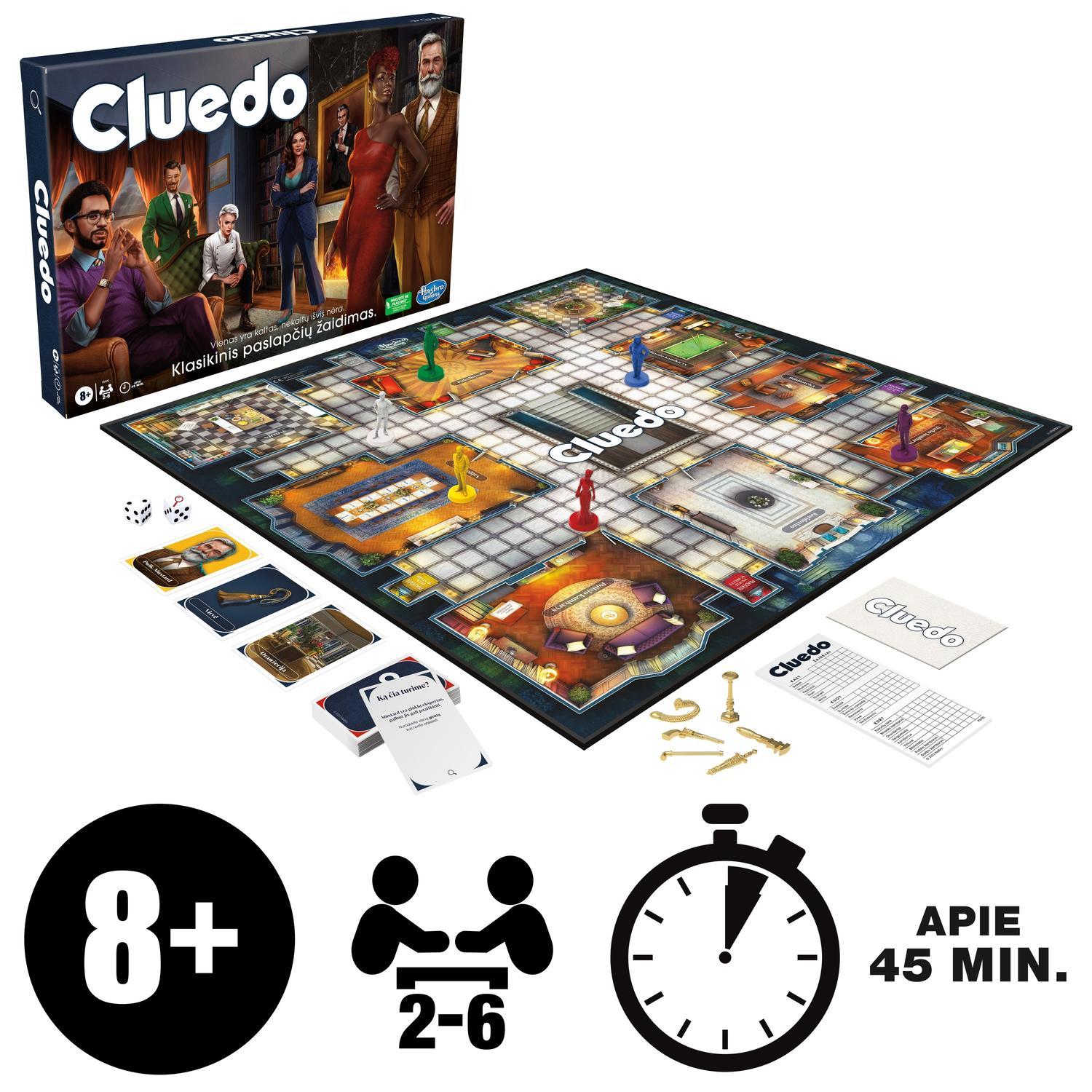 Cluedo The Classic Mystery Game (på litauisk språk.)