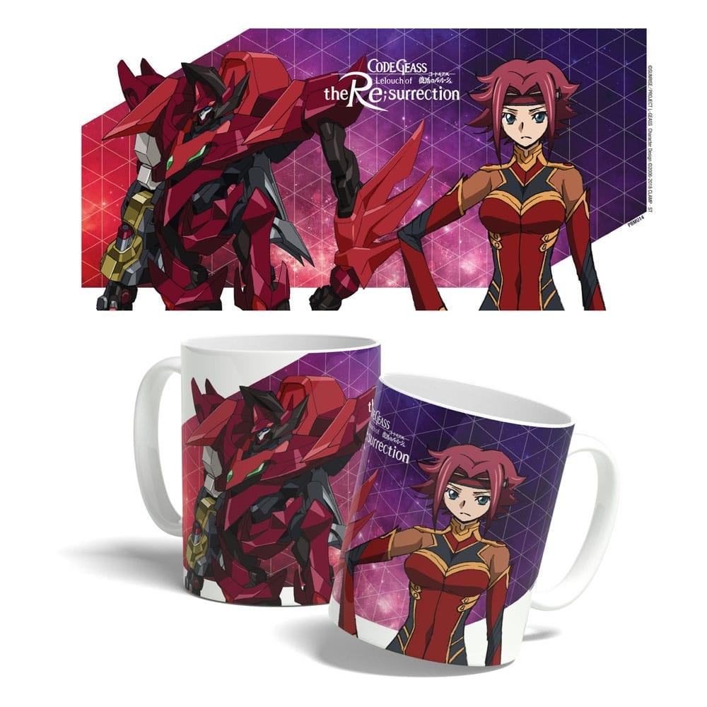 Code Geass Lelouch of the Re:surrection Mug Kallen Stadtfeld och Guren Special Type 325 ml