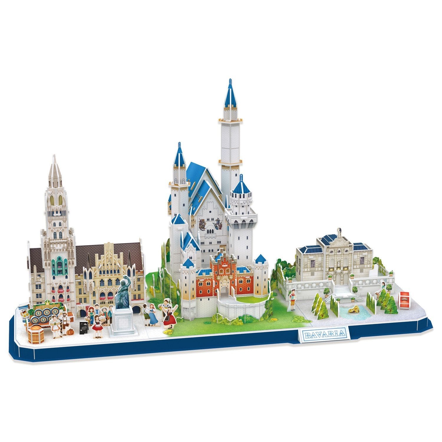 Cubicfun 3D Pussel City Line Bayern