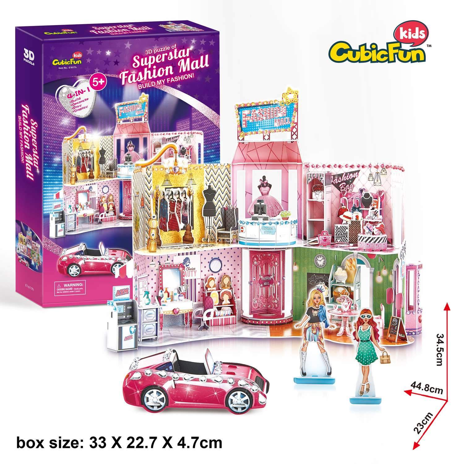 Cubicfun 3D Puzzle Superstar Fashion Mall