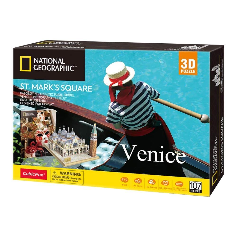 Cubicfun 3D-pussel Natgeo Markusplatsen