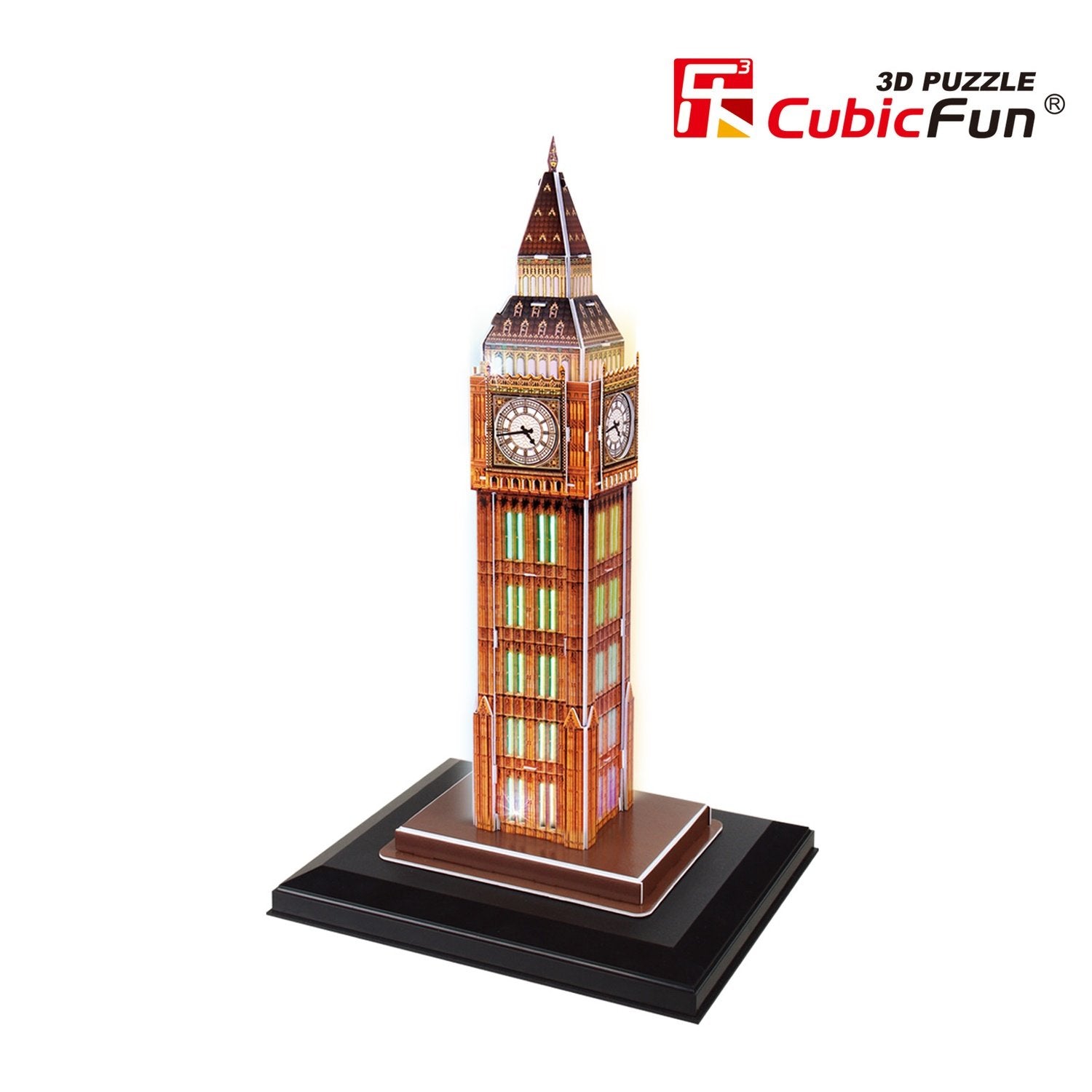 Cubicfun 3D-pussel med led Big Ben