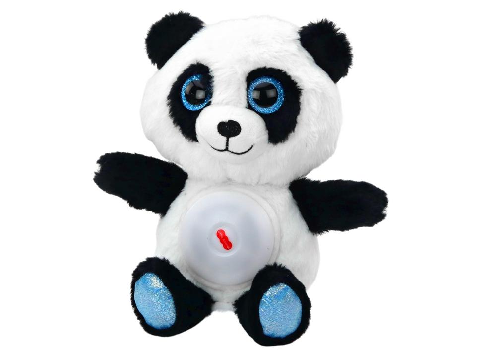 Cuddly Panda Lamp: Sömnhjälp med vaggvisor, 30 cm