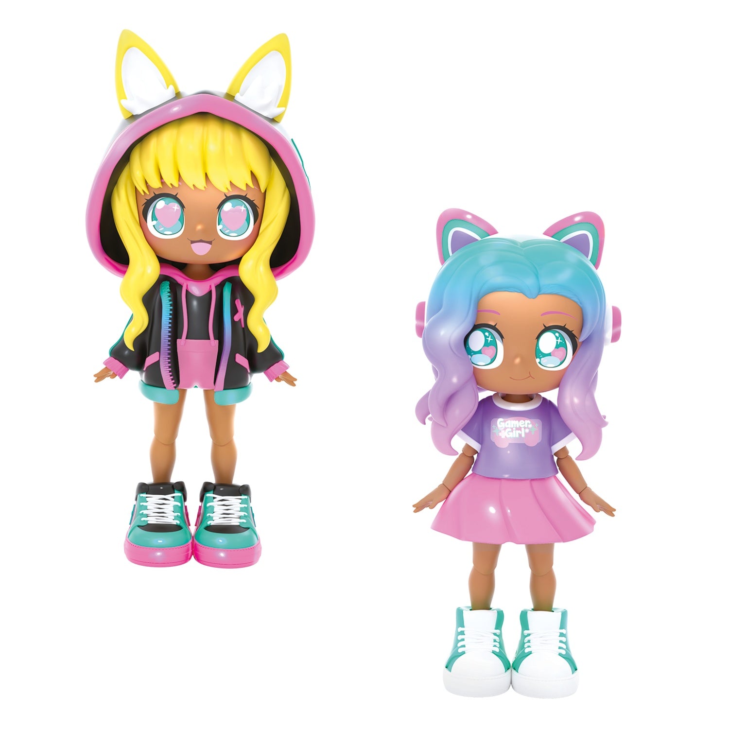 Cybepunk Anime-dockor, 14 cm, 32 stilalternativ