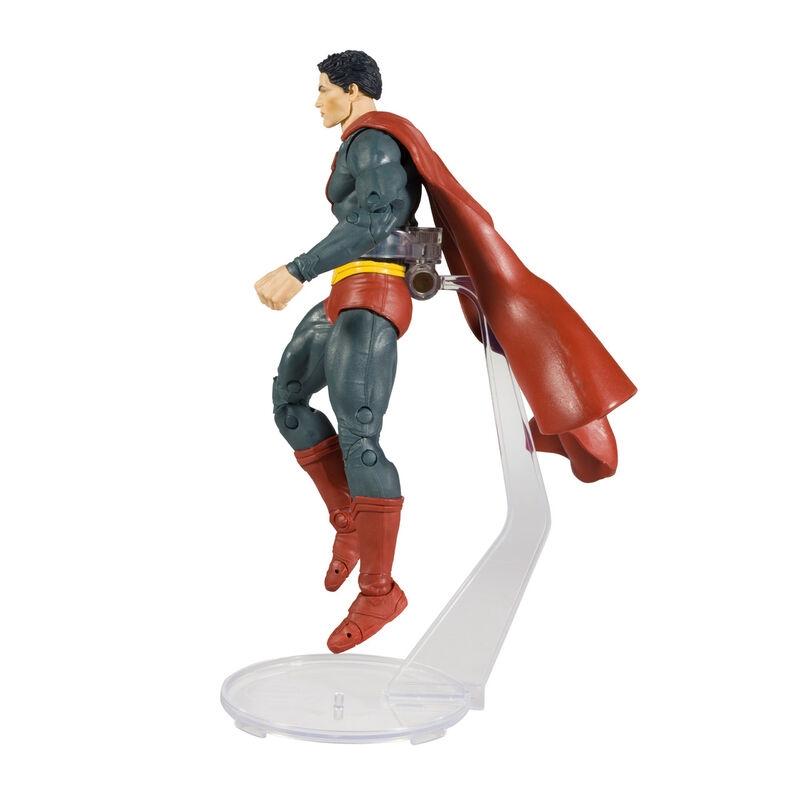 DC Comics Sort Adam Comic Figur + Superman Figur 17cm