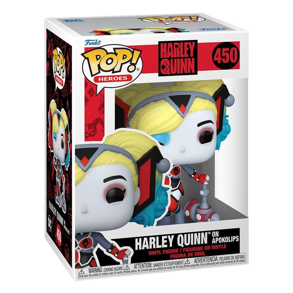 DC Comics: Harley Quinn Overtagelse POP! Heroes Vinyl Figur Harley (Opokolips) 9 cm