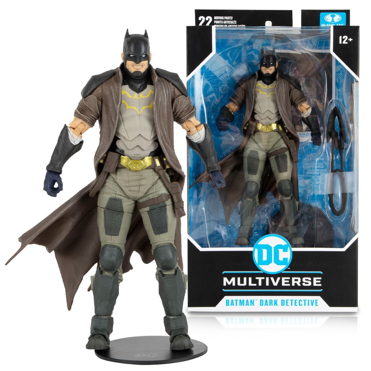 DC Comics Multiverse Dark Detective Batman figur 18cm