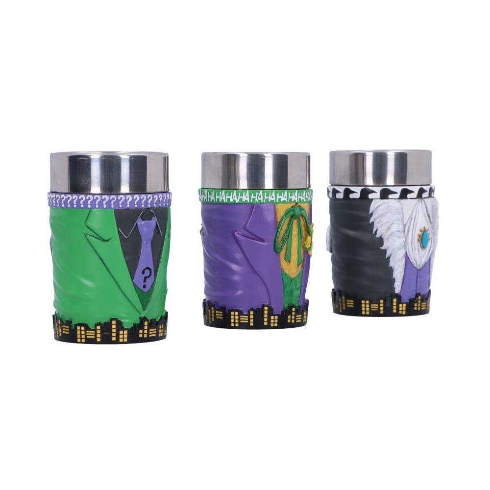 DC Comics Shot Glasses Batman Super-Villains 3-pak