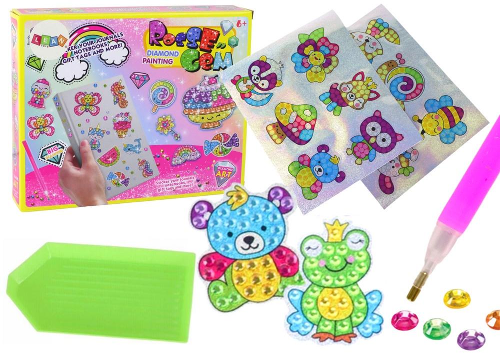 DIY Diamond Animal Stickers Kit for Kids – Kreativ moro!