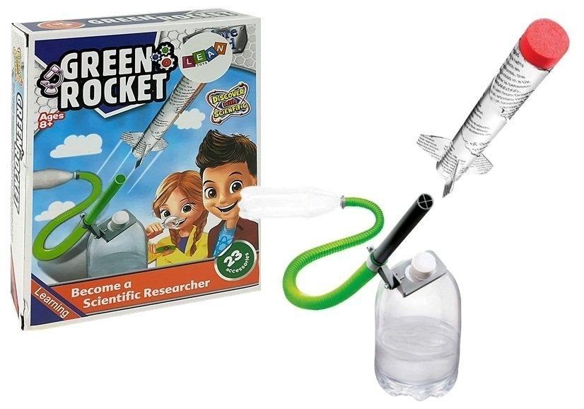 DIY Eco-Powered Air Rocket Kit: Rolig fysik för barn!