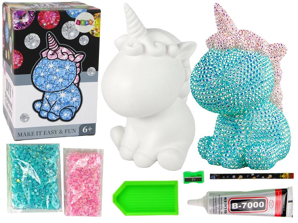 DIY Unicorn Kit: Skapa glittrande kristallkonst hemma!