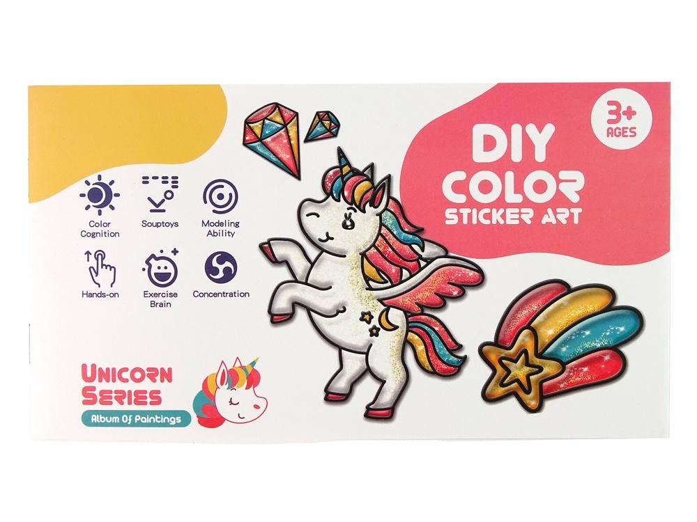 DIY Unicorn Window Stickers: 8 glitrende farver til børn