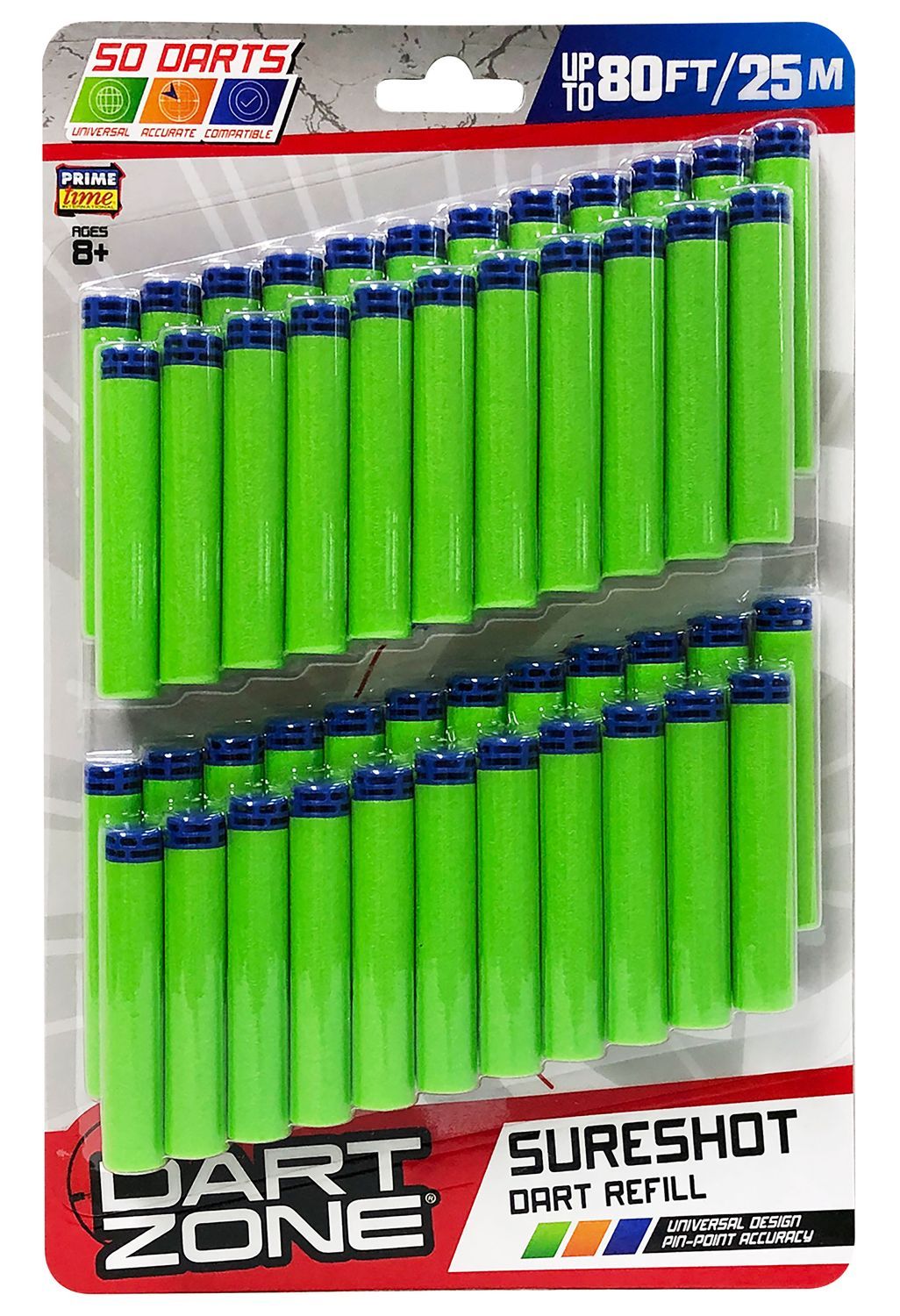 Dart Zone Darts 50 Refill Pack