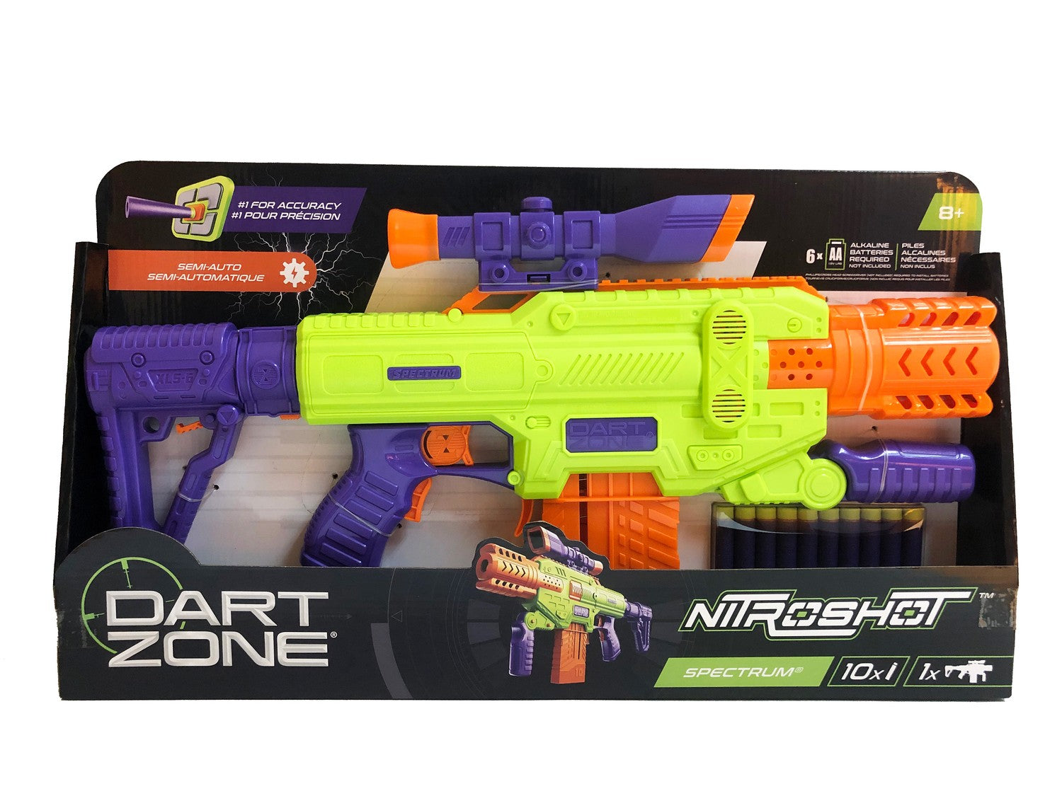 Dart Zone Pectrum Grön