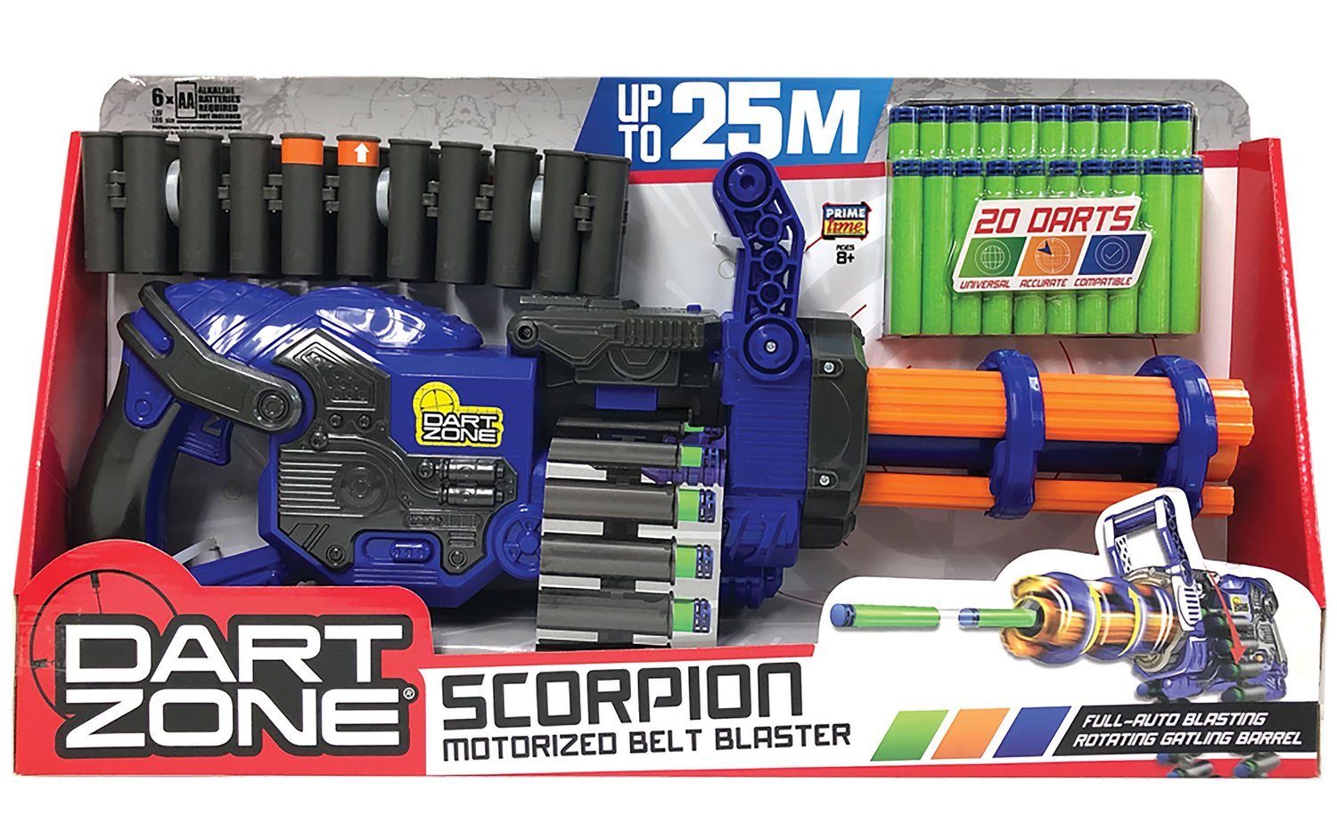 Dart Zone Scorpion Motoriseret bælteblæser