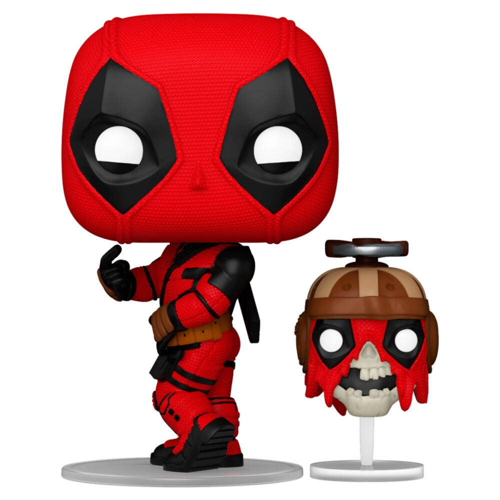 Deadpool & Wolverine Actionfigur med Headpool-tillbehör