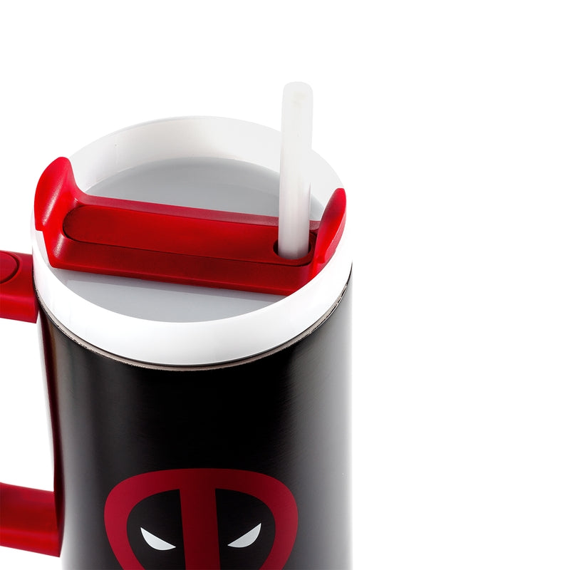 Deadpool isolerad tumbler, 20 oz, håller drycker varma eller kalla