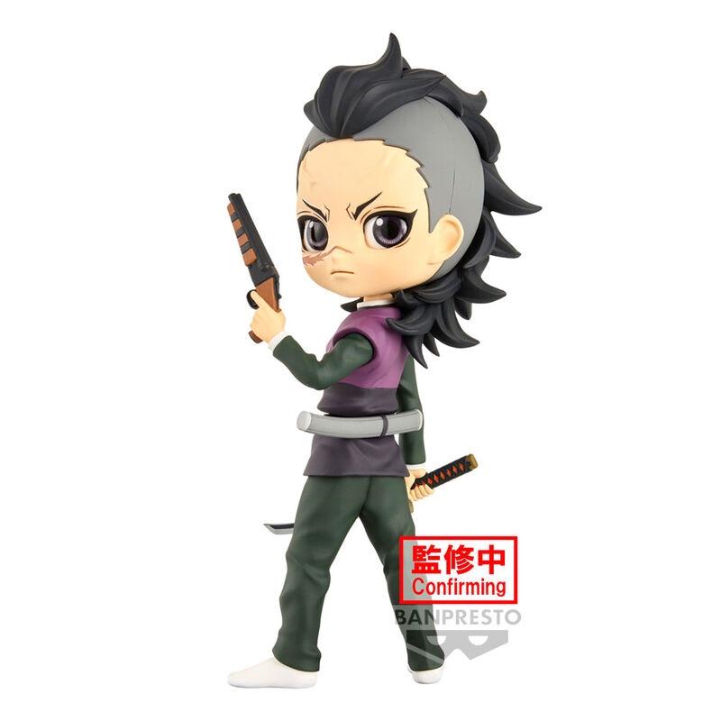 Demon Slayer Kimetsu no Yaiba Genya Shinazugawa Q posket figur 14cm