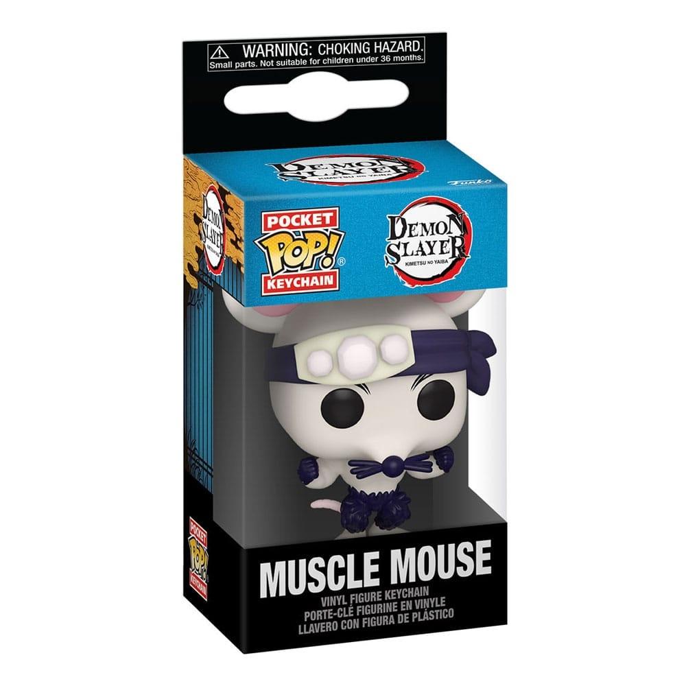 Demon Slayer: Kimetsu no Yaiba POP! Vinyl nøgleringe 4 cm Muscle Mouse Display (12)